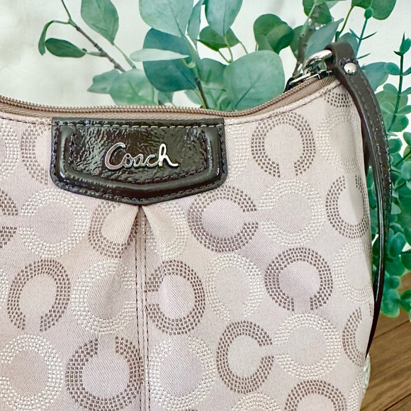 Coach Beige and Brown Crossbody Bag - Picture 3 of 11